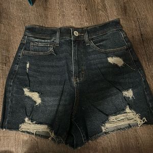 Dark blue Jean shorts, brand So